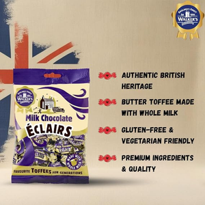 Walkers Nonsuch Milk Chocolate Eclairs 150g