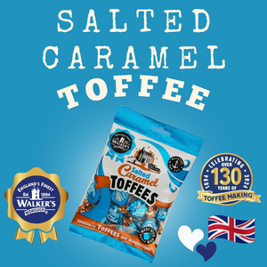 Walkers Nonsuch Salted Caramel Toffees 150g