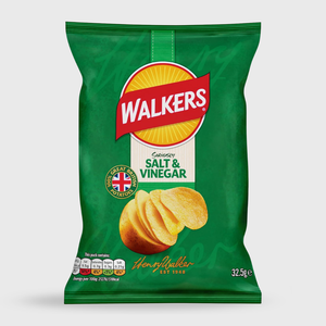 Walkers Salt & Vinegar Crisps - 32.5g