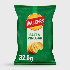 Walkers Salt & Vinegar Crisps - 32.5g