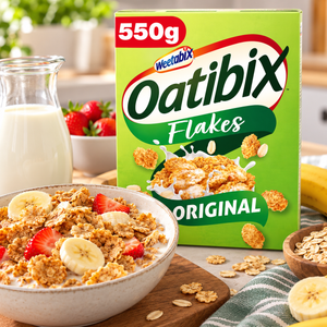 Weetabix Oatibix Flakes Breakfast Cereal 550g