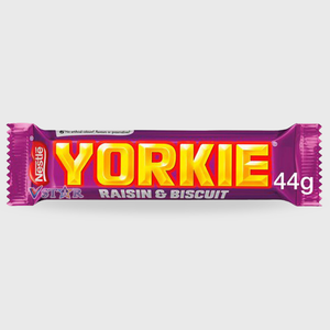 Yorkie Raisin & Biscuit Chocolate Bar - 44g