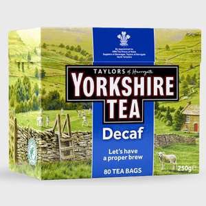 Yorkshire Tea Decaf Black Tea - 80 Teabags