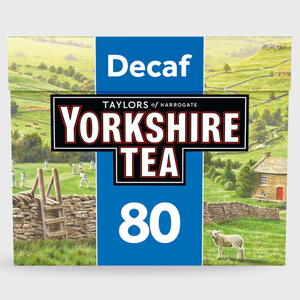 Yorkshire Tea Decaf Black Tea - 80 Teabags