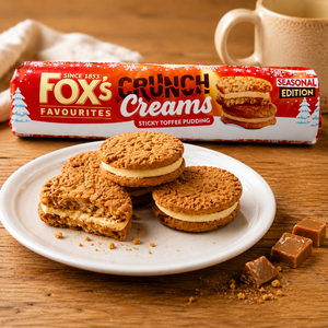 Fox's Sticky Toffee Pudding Crunch Creams Biscuits 200g