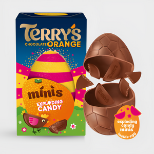 Terry's Chocolate Orange Egg Exploding Mini Candy Egg - 91g