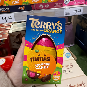 Terry's Chocolate Orange Egg Exploding Mini Candy Egg - 91g